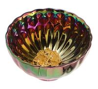 TOYANDONA Silver-Plated Peacock Porcelain Tea Cup Handleless Ceramic Jianzhan Tea Cup for Matcha and Green Decorative Household Reusable for Home and Office