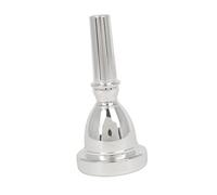 TOYANDONA Silver Tuba Mouthpiece Delicate for Long-term Use Smooth Surface for Easy Maintenance