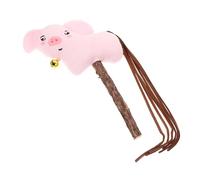 TOYANDONA Silvervine Cat Teaser Stick with Catnip Interactive Chew for Kittens and Cats Cute Animal Shape for Indoor Play and Stress Relief