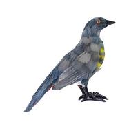 TOYANDONA Simulated Cuckoo Model Lifelike Feathered Cuckoo Bird Ornament for Home Decor Table Display Children Birthday 6.3 Inch Artificial Animal Toy