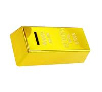 TOYANDONA Simulated Piggy Bank Money Pot Decorative Saving Container for Bedroom Office Realistic Plastic Brick Bank Gift for Birthday Christmas