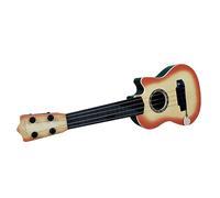 TOYANDONA Simulation Guitar for Plastic String Instrument Plaything Realistic Imitation Guitar Model Early Education Musical for Boys and Safe and Easy to Use