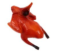 TOYANDONA Simulation Squab Model Lifelike Artificial Food Props for Kitchen Party Display Realistic Fake Roast Pigeon Meat