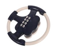 TOYANDONA Simulation Steering Wheel Driving Simulated Steering Wheel Multifunctional Interactive Plastic Navy