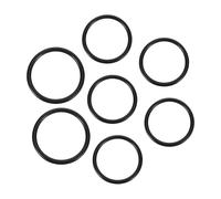 TOYANDONA Singing Bowl Rubber Rings 7pcs Set with Sturdy Rubber Material for Meditation and Sound Therapy, Includes Multiple Sizes for Meditation Bowls