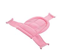 TOYANDONA Slip Bath Rack Cushion for Newborns Mesh Bath Support Seat for Safe and Comfortable Bathing Pink