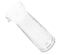 TOYANDONA Small Acrylic Wine Decanter Sturdy Carafe for Bars Ktv Restaurants Individual Serve Beverage Pitcher for Red White Wine Spirits Stylish Modern Design for Parties and Home Use