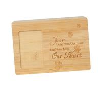 TOYANDONA Small Bamboo Pet Bone Ash Case, Mini Cat Dog Cinerary Casket, Household Bamboo Cremation Urn for Pet Ash Storage and Memorial