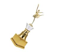 TOYANDONA Small Gold Dance Trophy Cup for Competitions Versatile Award for Dance Events Compact Plastic Prize for Sports and Community Gatherings Motivational Winner Souvenir