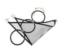 TOYANDONA Snake Climbing Set for Reptiles and Corn Snakes with Mesh Hammock and Climbing Rings Plastic and Nylon Material Enhanced Air Circulation for Home Tanks