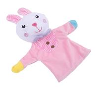 TOYANDONA Soft Rabbit Hand Puppet for Adults Hollow Animal Design with PP Cotton Filling Plush Interactive Play for Storytelling and Role Play Comfortable Fit