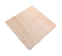 TOYANDONA Solid Unfinished Wood Plank 30x30cm 1.5cm Thick for DIY Crafting, Cabinet Shelf Wood Board, Floating Shelf Material for Home Storage and Organization