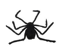 TOYANDONA Sound Activated Moving Spider Halloween Decoration Realistic Hairy Spider Prop with Light Up Eyes and Creepy Sound Effects Indoor Outdoor Halloween Party Decor