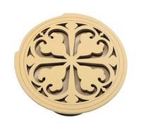 TOYANDONA Sound Hole Cover Feedback Block Guitar Accessory Block Feedback for Guitar Wooden Soundhole Cover Handmade Carved Design