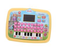TOYANDONA Spanish Learning Machine Laptop Tablet for Tablet Tablets Tablet for for Tablet Electronic Computer Pad Tablet Abs Yellow