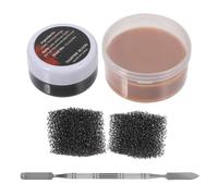 TOYANDONA Special Effects Skin Wax Makeup Set with Fake Scab and Scar Wax for Halloween with Spatula for Realistic Wounds and Scars