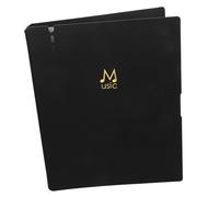 TOYANDONA Spiral Music Folder Binder with Blank Pages Sheet Music Organizer for Piano Choir Band Easy Page Updates Folder
