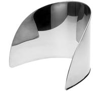 TOYANDONA Splatter Shield and Splatter Prevention for Chopping Board Stainless Steel with Convenient Storage Simple and Generous Design, Suitable for Restaurant and Home Kitchen Use