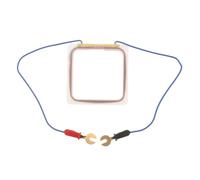 TOYANDONA Square Copper Coil Electromagnetism Induction Demonstration Kit with High Structural Rigidity and Stable Connections for Physics Teaching and Exploratory Learning in Schools