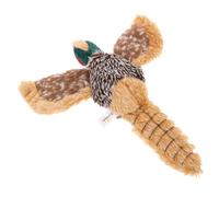 TOYANDONA Squeaky Pheasant Dog for Small Medium Large Dogs Plush Interactive Chew with Realistic Sound for Puppy Teething and Boredom Relief Stuffed Animal for Active Play and Dental Health