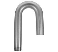 TOYANDONA Stainless Steel 3.2cm U-Elbow Outlet Pipe for Industrial Bucket Pump, Polished Food Grade Hose for Sanitary Dairy Processing and Commercial Dispenser