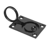 TOYANDONA Stainless Steel Boat Hatch Pull Handle Flush Mount Recessed Lifting Ring for Yacht Deck Cabinet Door with Screws