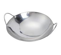 TOYANDONA Stainless Steel Double Handle Cooking Hot Pot 8-inch Thickened Small Metal Pot for Kitchen Single Serving Noodle and Cooker Random Style