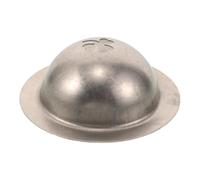 TOYANDONA Stainless Steel Golf Ball Marker Leaf Alignment Guide Stencil | Silver Finish, Wear Resistant Tool for Course Use, Compact Carry Size for Men and Women