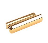 TOYANDONA Stainless Steel Hawaii Electric Guitar Slide Bar Stick Plated Ergonomic Design for Enhanced Sustain and Lap Guitar Playing