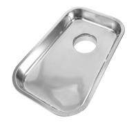 TOYANDONA Stainless Steel Meat Grinder Feed Tray with Stable Design Preventing Ingredient Spillage, Suitable for Commercial Meat Grinder Parts and Hygienic Food Preparation, Universal