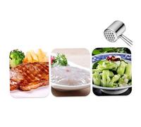 TOYANDONA Stainless Steel Meat Tenderizer Hammer for Pork Beef Steak with Hanging Hole Ergonomic Grip Kitchen Tool for Tenderizing Meat and Poultry Multipurpose Mallet for Cooking and BBQ