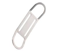 TOYANDONA Stainless Steel Sidemount D Ring for Diving, Lightweight and Versatile Dive Harness Accessory, Silver Marine Scuba Hardware Suitable for Underwater Bcd Webbing Strap
