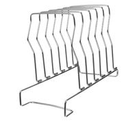 TOYANDONA Stainless Steel Steak Rack Detachable Holder for Sous Vide Cooking Heavy Duty Beef Divider Rack Corrosion Resistant and Easy to Install Fits Up to Steaks Compact Kitchen Storage