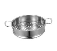 TOYANDONA Stainless Steel Steamer Basket Insert with Handle Veggie Steamer for Pots and Pans Multi-functional Cooking Rack for Vegetables Rice and Seafood Easy to Clean
