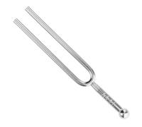 TOYANDONA Standard Tuning Fork for Musical Instruments Silver Tone Tool for Violin Guitar Accurate Pitch Calibration Accessory with High Sensitivity for String Instrument Tuning