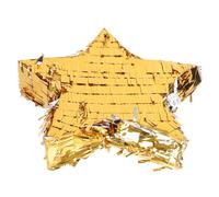 TOYANDONA Star Pinata Gold Foil ’s Birthday Party Plaything Candy Filled Game Prop without Blindfold for Boys and Party Supplies