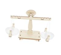 TOYANDONA Stem Science DIY Balance Scale Model Kit for Over Educational Physics Assembly to Develop Observation Thinking Analytical Skills