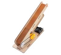 TOYANDONA Stem Wood Science Experiment Kit for DIY Electric Transmission Belt Model Educational for Learning Physics Projects and Cognitive Skill Development