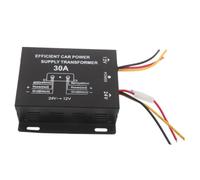 TOYANDONA Step down Buck Converter Car Power Transformer 24v to 12v Voltage Regulator Module Compact and Heat Resistant with Versatile Compatibility for Car Devices and Electronics
