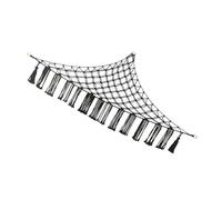 TOYANDONA Stuffed Animal Hammock Net Wall Toy Organizer for Plush Toys in Bedroom Corner Decor