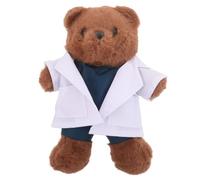 TOYANDONA Stuffed Doctor Bear: Animal Plushies Nurse Appreciation Toy Decoration For School Kids Carnival Prizes Valentine'S Day Party Favors