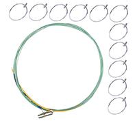 TOYANDONA Sturdy Guzheng Replacement Strings Nylon-coated Metal Wires for Professional Chinese Zither Musical Instrument Accessories