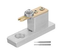 TOYANDONA Sturdy Violin Verge Line Embedding Tool Line Inlay Making Accessory for Violin Making Craftsmanship Smooth Surface Aluminum Material Elegant Appearance