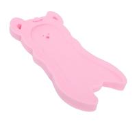 TOYANDONA Supple Bath Mat Cushion Pink Newborn Bathtub Sponge Pad Non-Slip Shower Seat Soft Drying Comfortable Shower Cushion for Skin Care