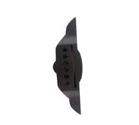 TOYANDONA Swallow Qinma Guitar Bridge for Acoustic Guitar Strings Rosewood Material Replacement Parts for Folk Classical Instruments