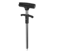 TOYANDONA T-shape Fish Hook Remover Tool Stainless Steel Aluminum Alloy Fishing Hook Disgorger Lightweight Freshwater Saltwater Angling