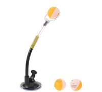 TOYANDONA Table Tennis Trainer for Beginners with Stable Suction Base and Elastic Pvc Rod, Indoor Ping Pong Solo Practice Equipment to Boost Reaction Speed in Office or Home