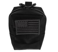 TOYANDONA Tactical Waterproof Modular Small Pouch Outdoor Utility Belt Bag Compact Carry Pack for Phone Accessories Black Random Color Random Color