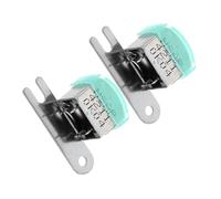 TOYANDONA Tape with Head Independent Securely Holds Button Magnetic Recorder 2pcs Metal Accessory Stereo Cassette Part for Suitable for Portable Audio Devices
