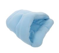 TOYANDONA Thermal Cat House Warm Hooded Cat Bed Washable Cave Bed for Small Pets Plush Indoor Hideaway for Guinea Pigs Snuggle Sack